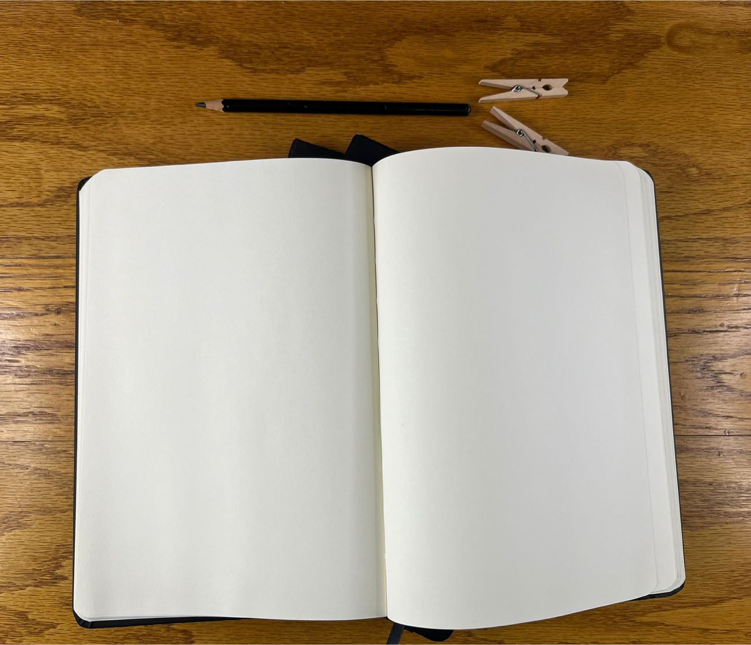 A5 Black Notebook Journal
