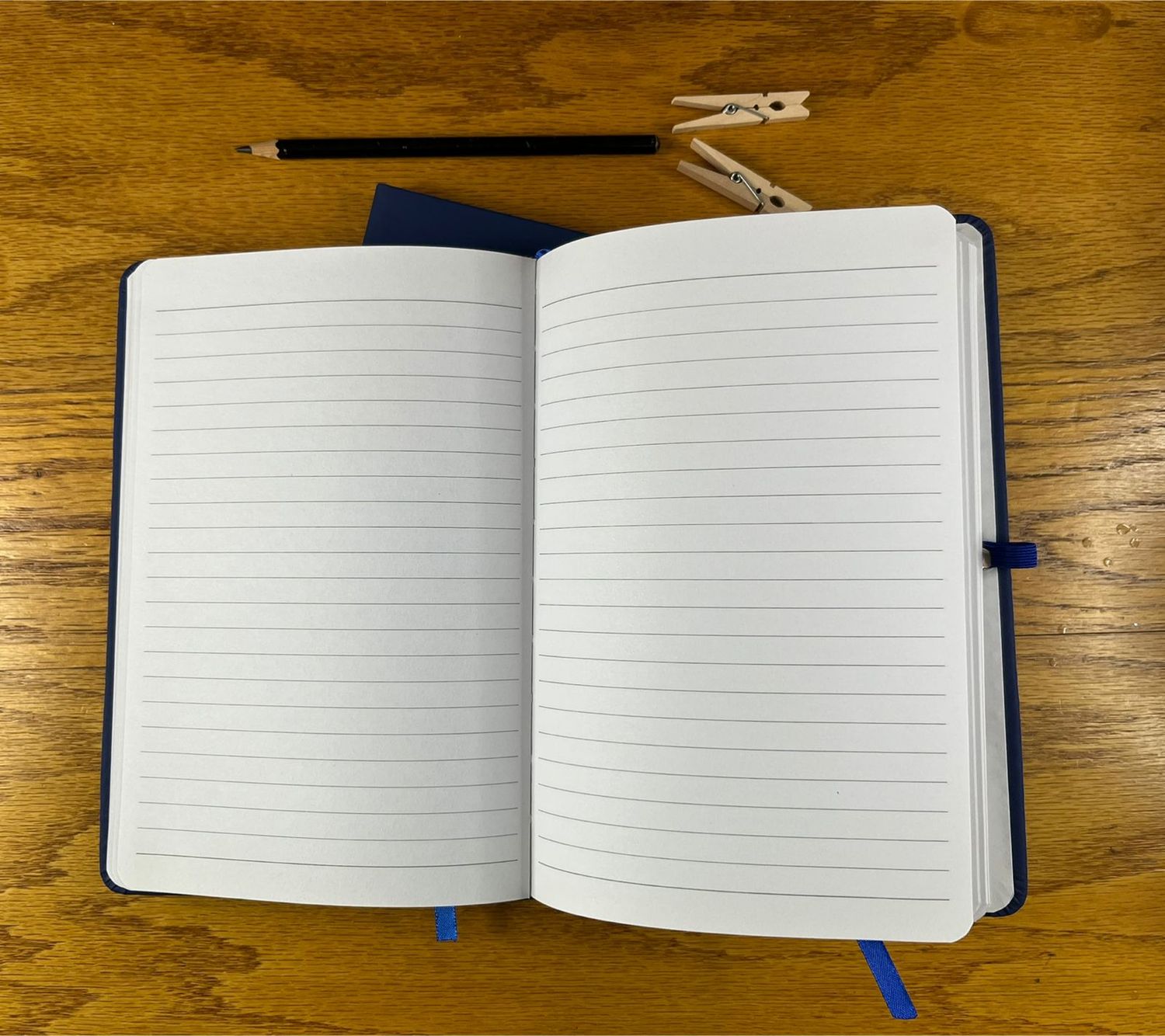 A5 Blue Notebook Journal