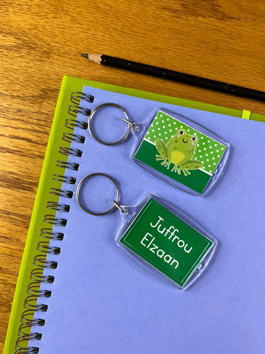 Teacher Bag Tag Keychains