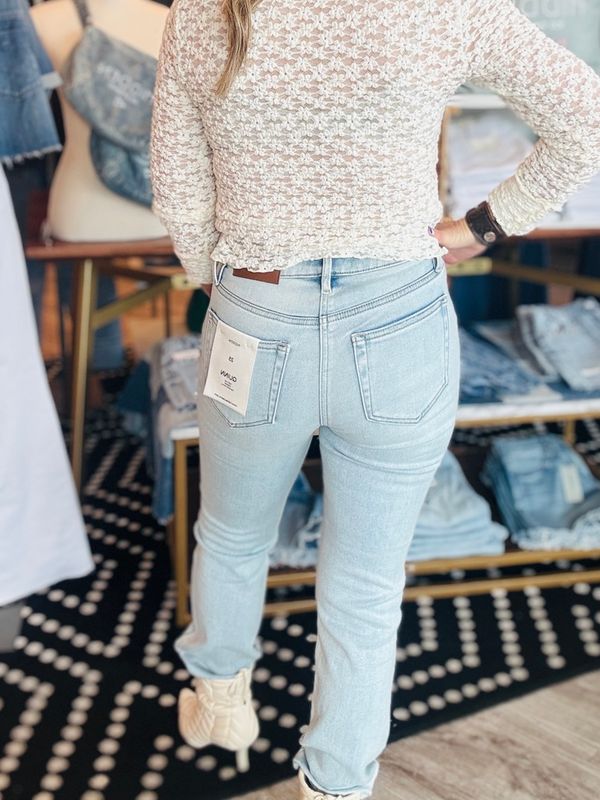 QUINN HIGH RISE CIGARETTE SKINNY JEAN