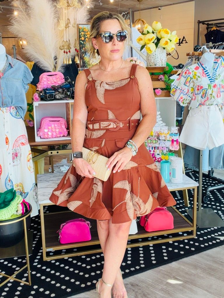 CIEBON PANELED MINI DRESS