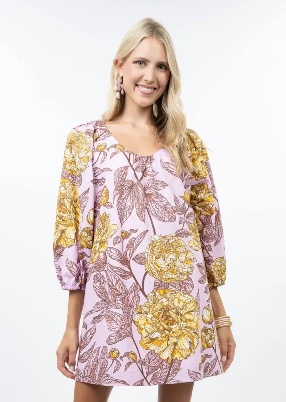 UNCLE FRANK BIG ROSES DRESS

