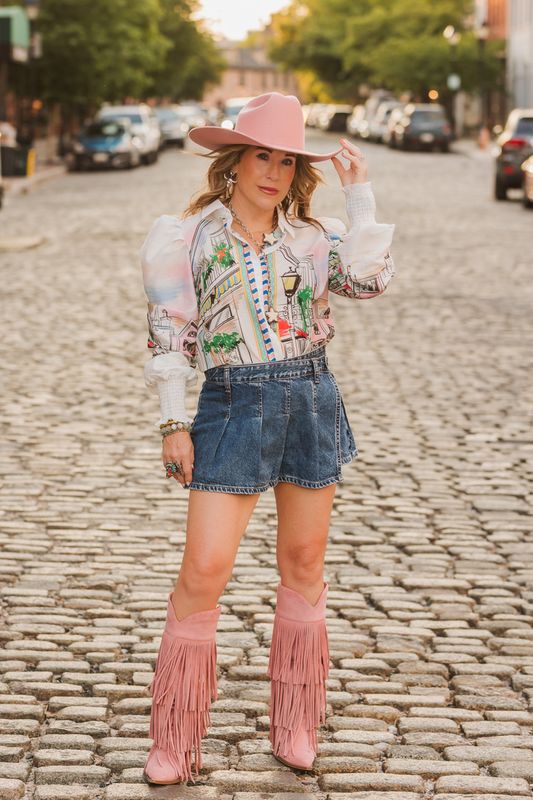 PLEATED CROSS OVER SKORT