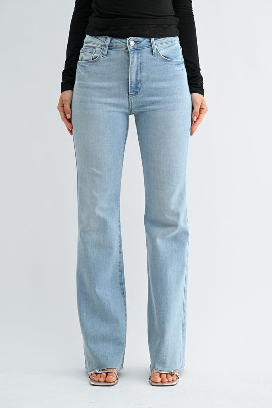 SCISSOR CUT FLARE JEANS