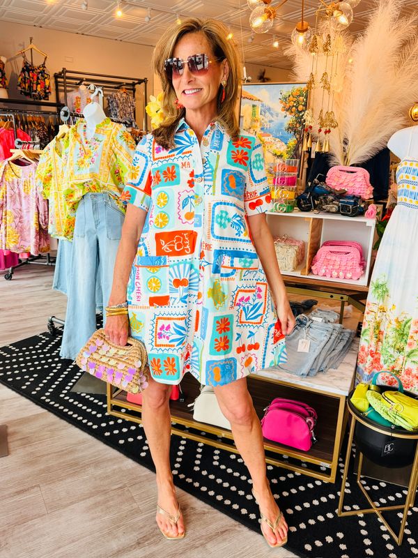 UNCLE FRANK FRUIT PATCH DRESS