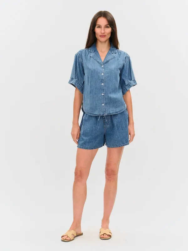 SIX FIFTY EMMA BUTTON DOWN TOP