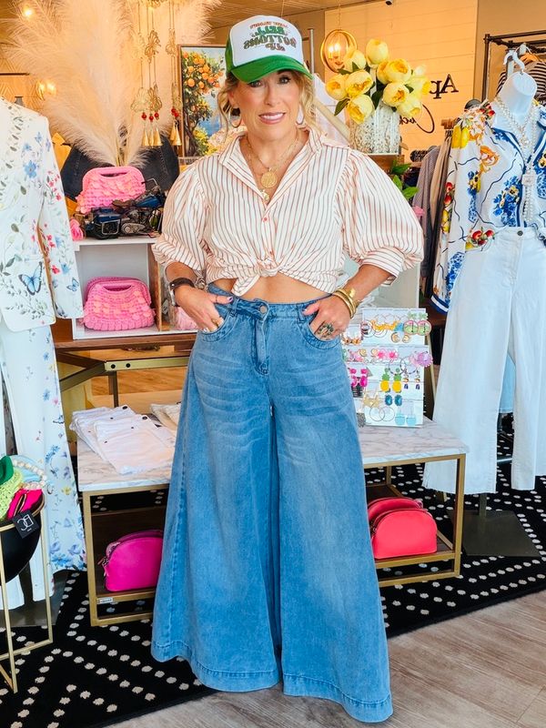 ULTRA WIDE LEG JEANS
