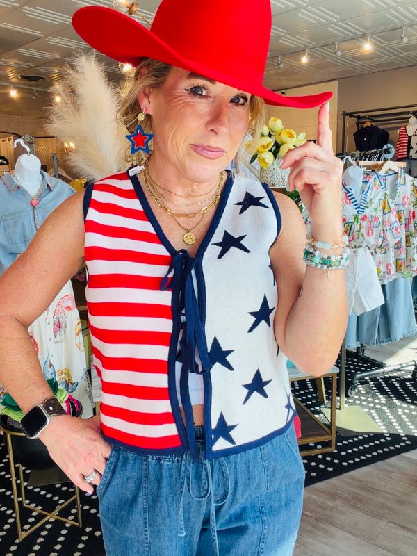 STARS AND STRIPES VEST