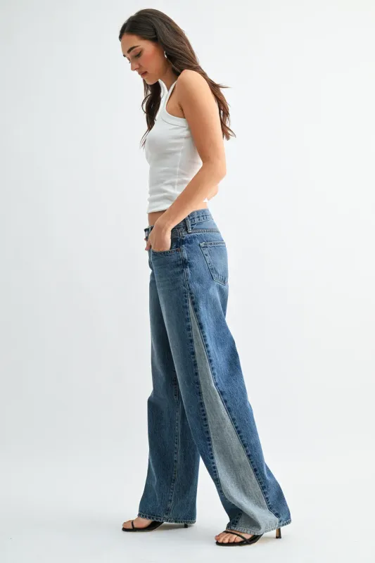ANGLE SEAM JEAN