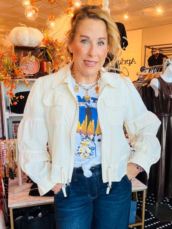 SIX FIFTY MADELINE CINCED WAIST JACKET