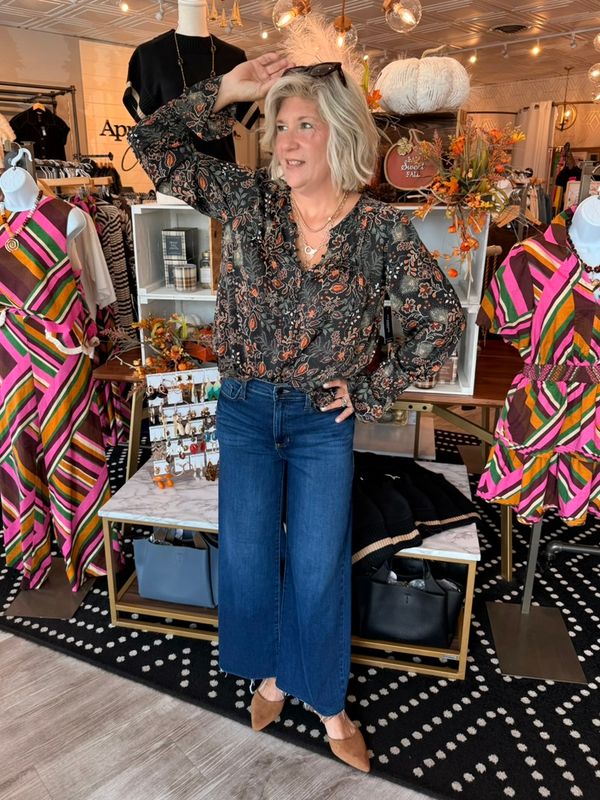 LIVERPOOL WOVEN BLOUSE
