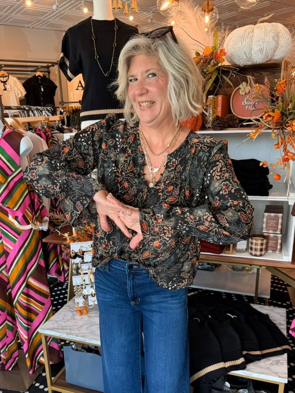 LIVERPOOL WOVEN BLOUSE
