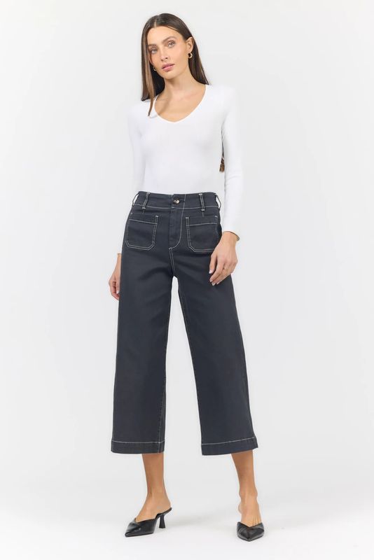 DEAR JOHN AUDREY WIDE LEG CROP JEAN