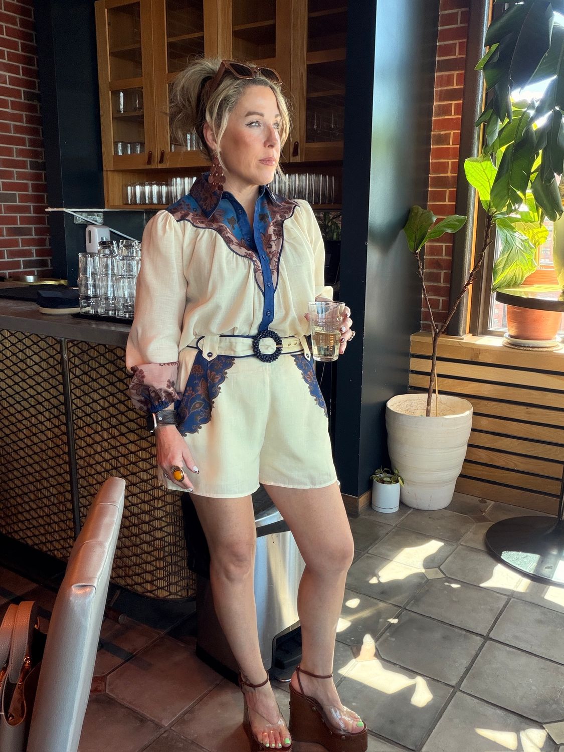 CIEBON ENGINEER PRINT SHORTS