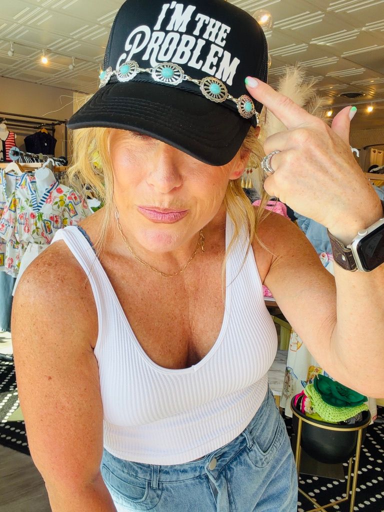 I'M THE PROBLEM TRUCKER HAT