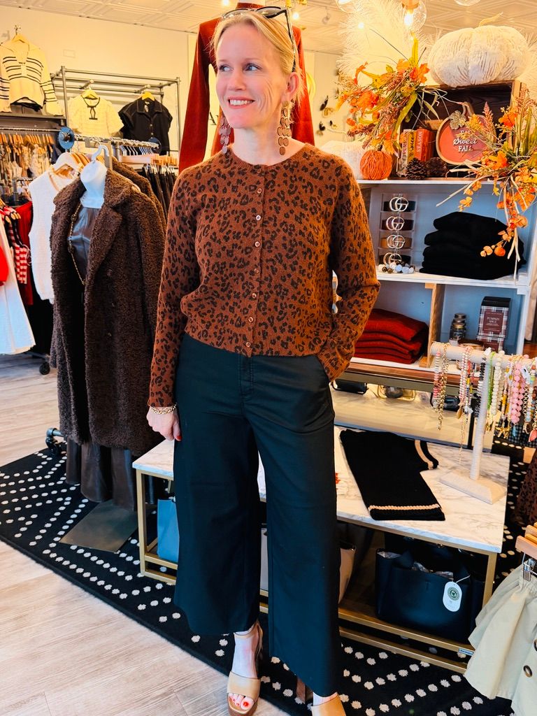 Z SUPPLY MEDINA LEOPARD CARDIGAN