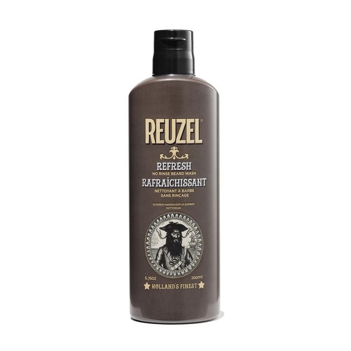 Reuzel Refresh No-Rinse Beard Wash 6.76oz