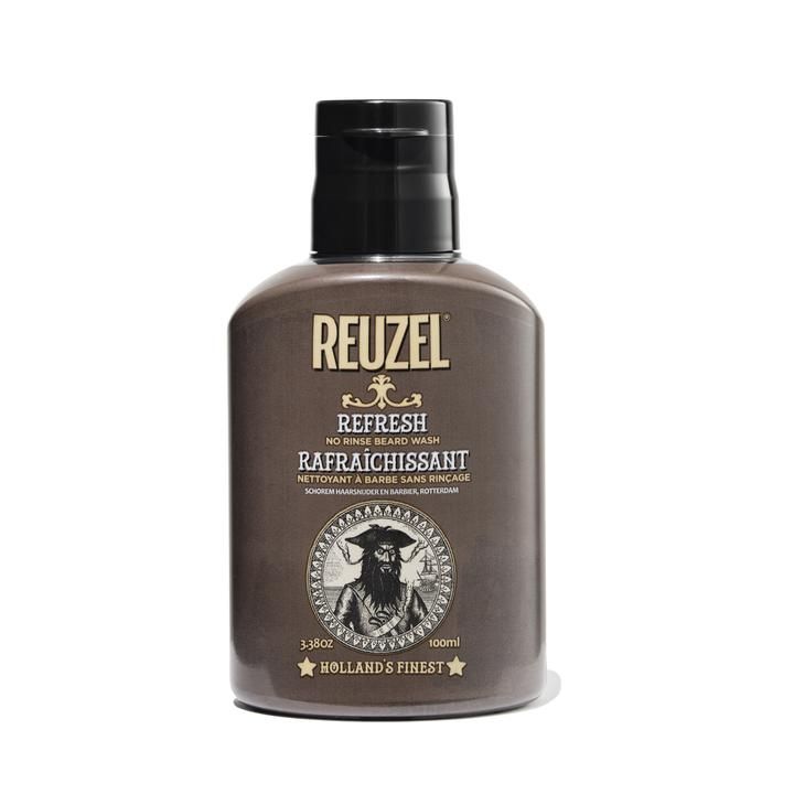 Reuzel Refresh No-Rinse Beard Wash 3.38oz