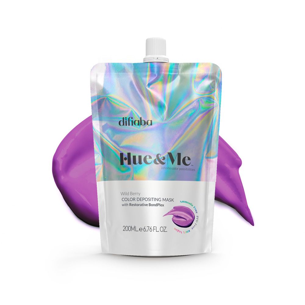 Difiaba Hue &amp; Me Wild Berry Depositing Mask