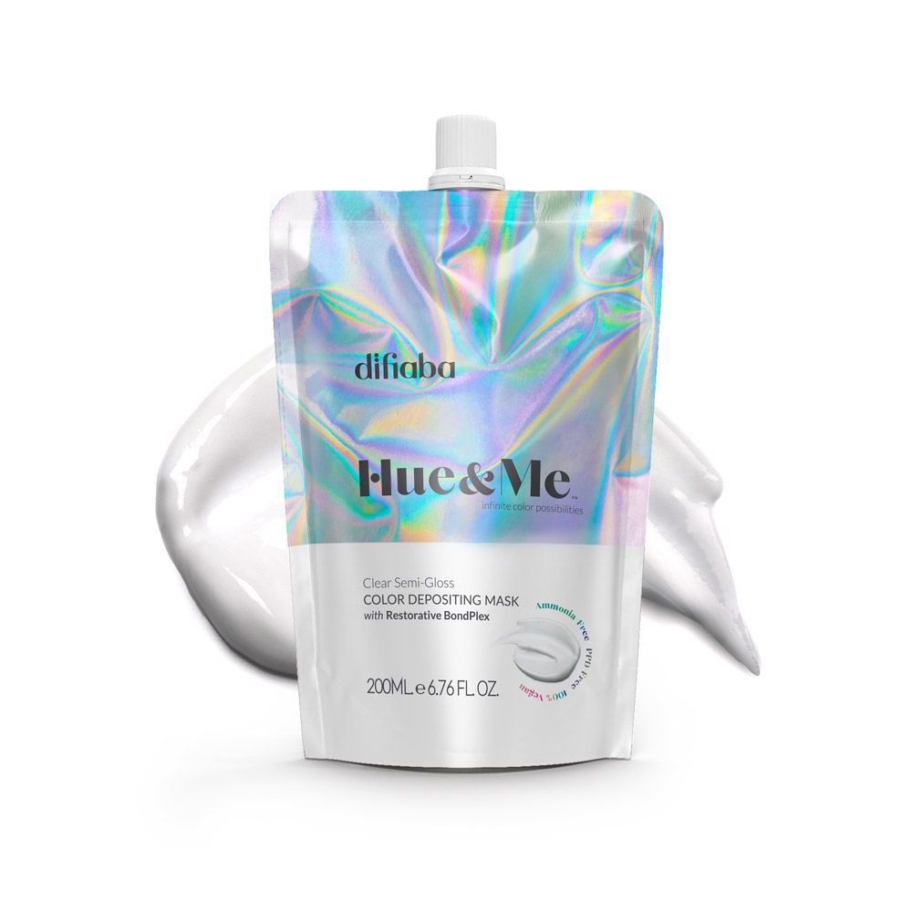 Difiaba Hue &amp; Me Clear Semi Gloss Depositing Mask