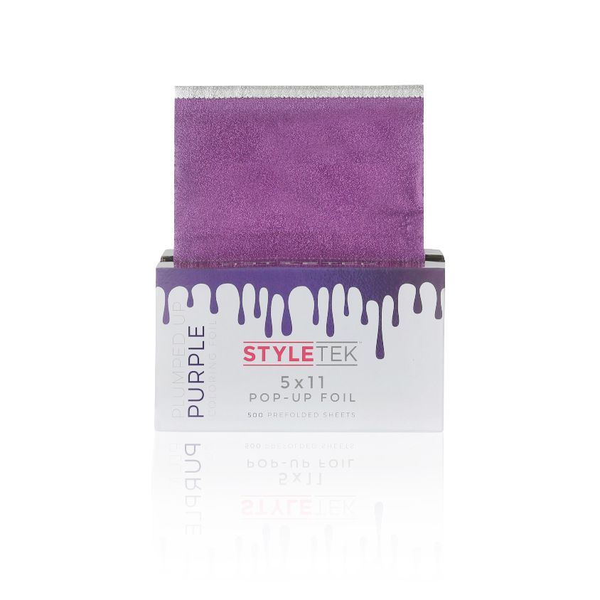 StyleTek 5x11 Pop-Up Foil, 500ct - Plumped Up Purple
