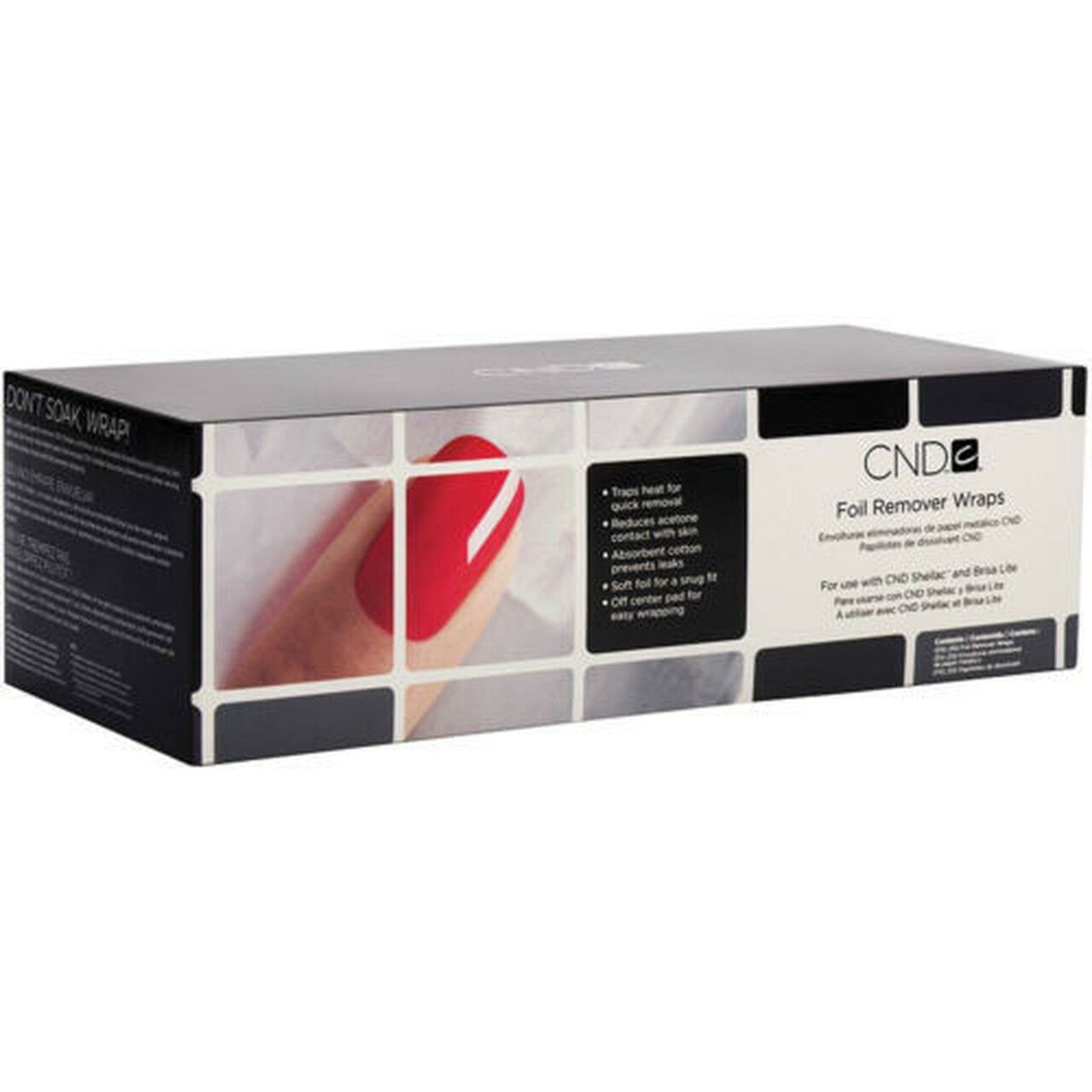 CND Foil Remover Wraps 250 pack