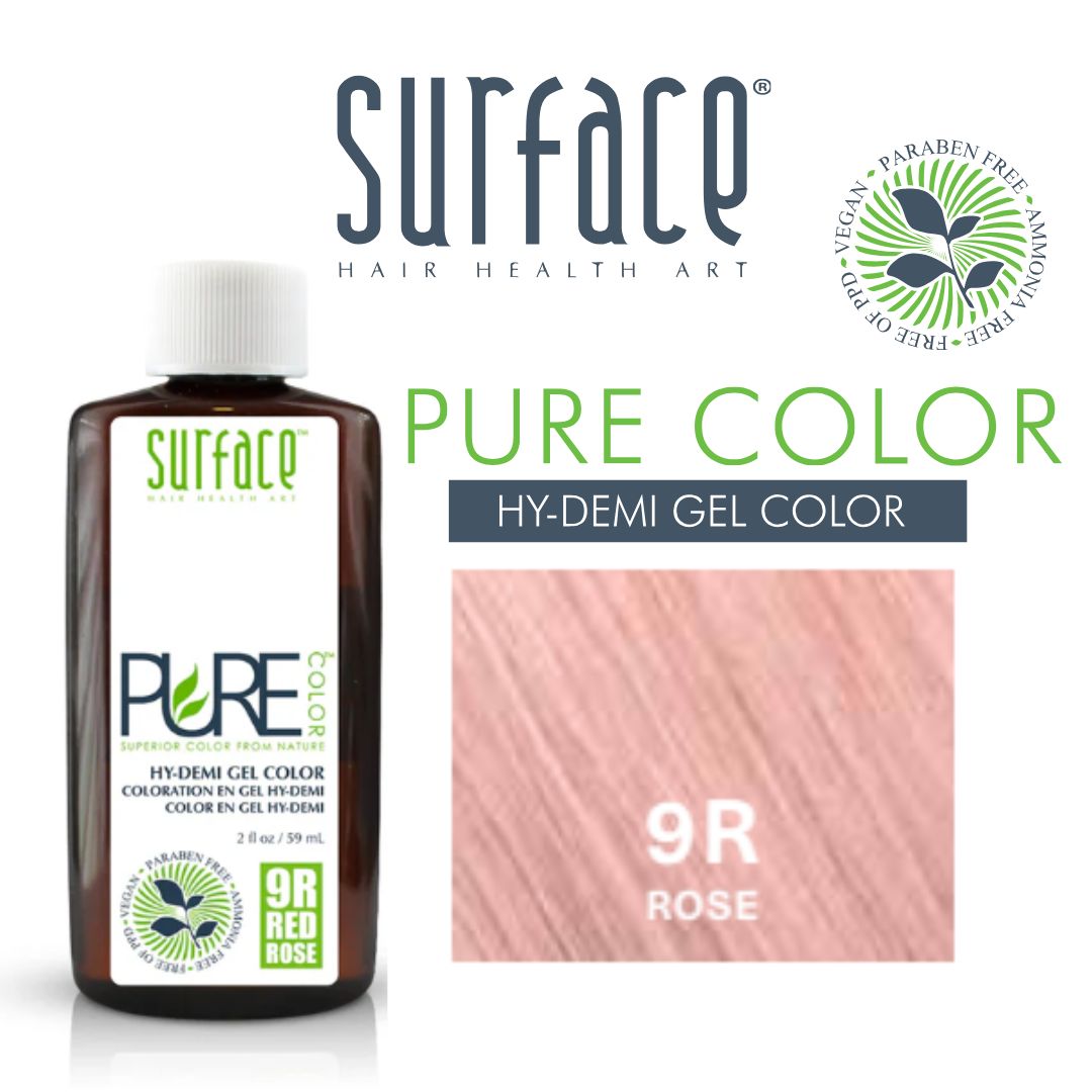 Surface  Pure Color 9R/Rose, 2oz