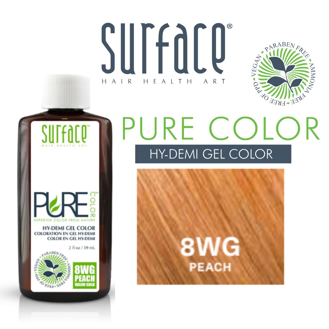 Surface  Pure Color 8WG/Peach, 2oz