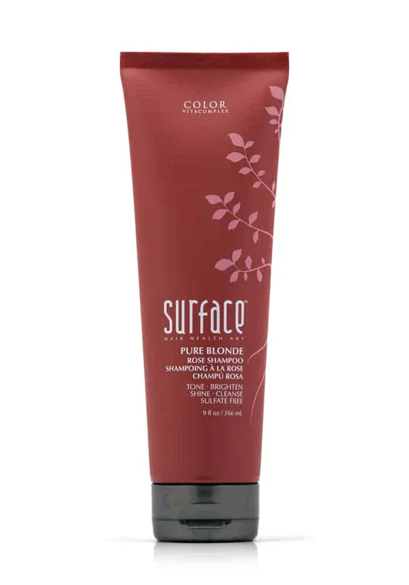 Surface Pure Blonde Rose Tinted Shampoo, 9oz