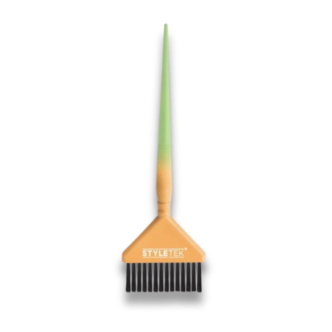 StyleTek Wide Color Brush - What The Flock (Orange Ombre)