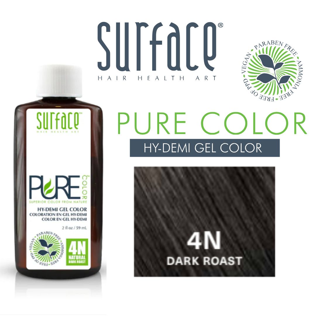 Surface  Pure Color 4N/Dark Roast, 2oz