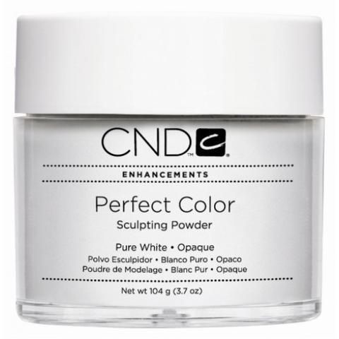 CND Perfect Color Sculpting Powder - Pure White Opaque  3.7oz