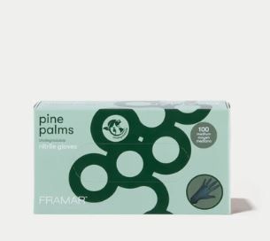 Framar Pine Palms Nitrile Gloves, 100 ct - Medium