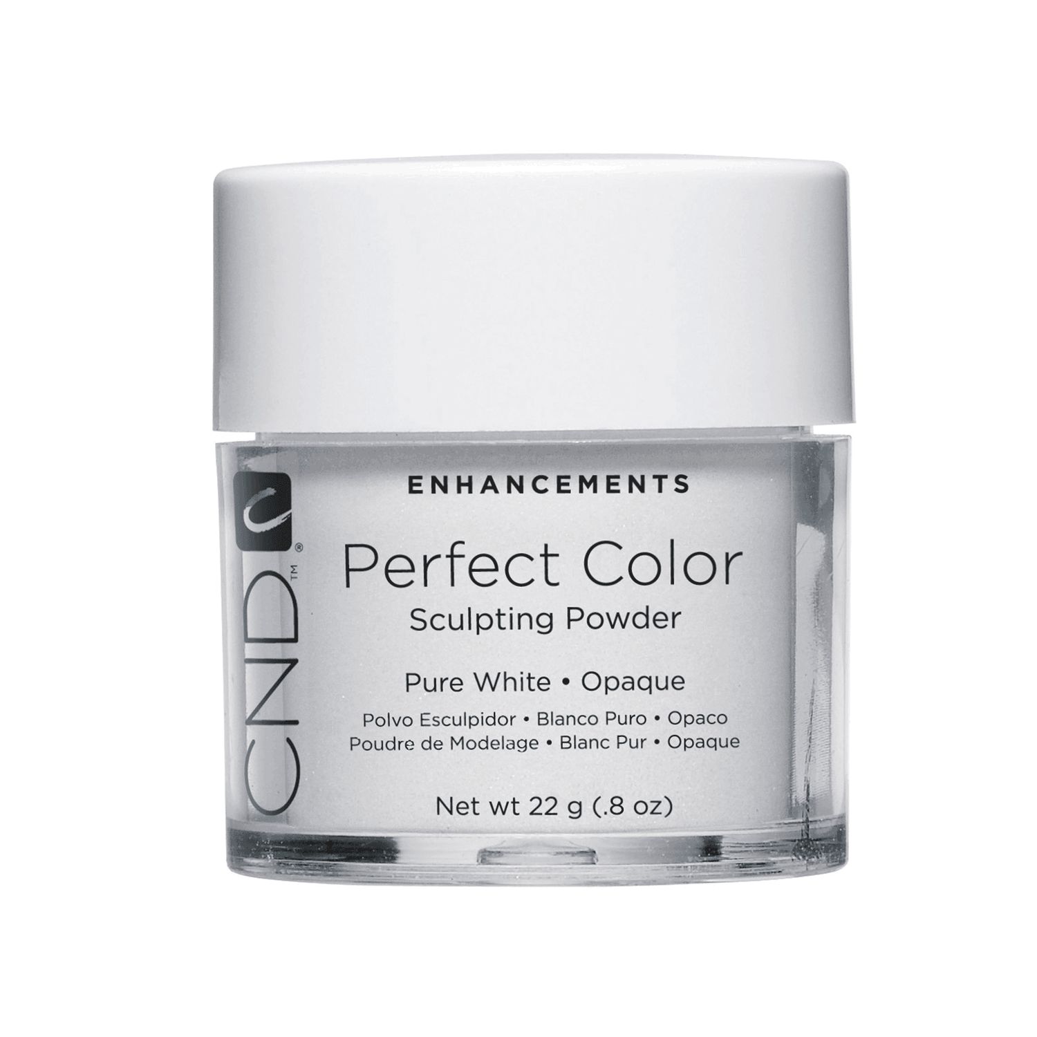 CND Perfect Color Sculpting Powder - Pure White Opaque  .8oz