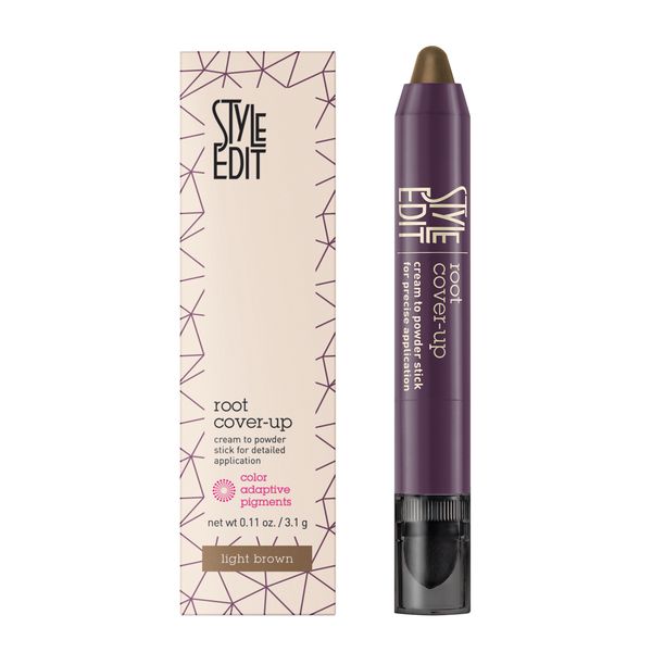 Style Edit Root Cover Up Stick Light Brown .11oz