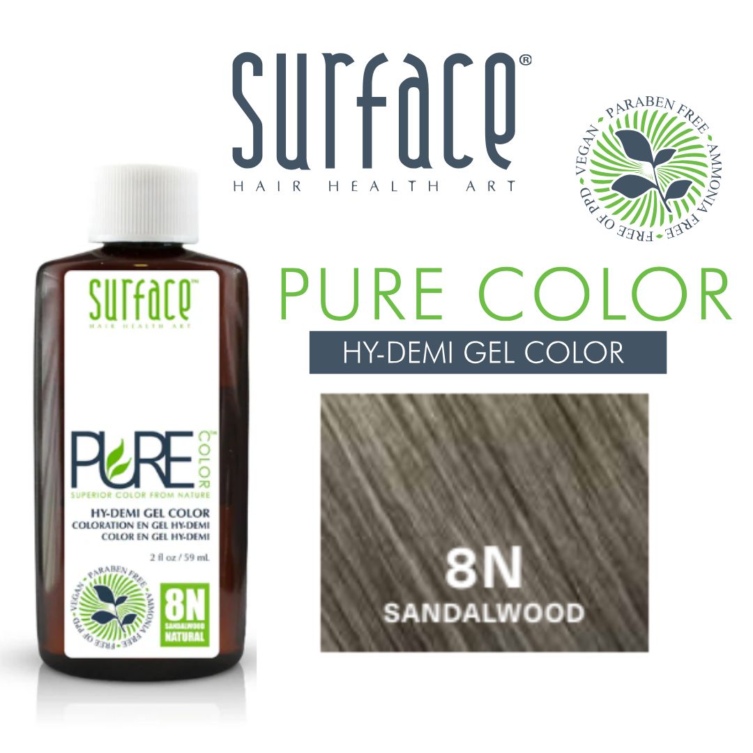 Surface  Pure Color 8N/Sandalwood, 2oz