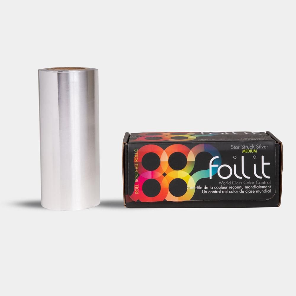 Framar Smooth Medium, Small Foil Roll, 5"x320' - Star Struck Silver