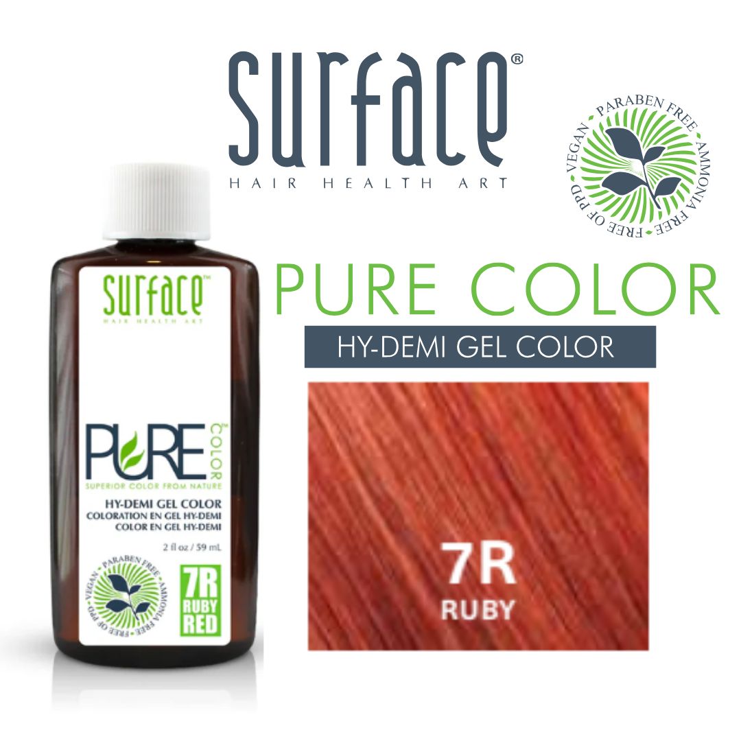 Surface  Pure Color 7R/Ruby, 2oz