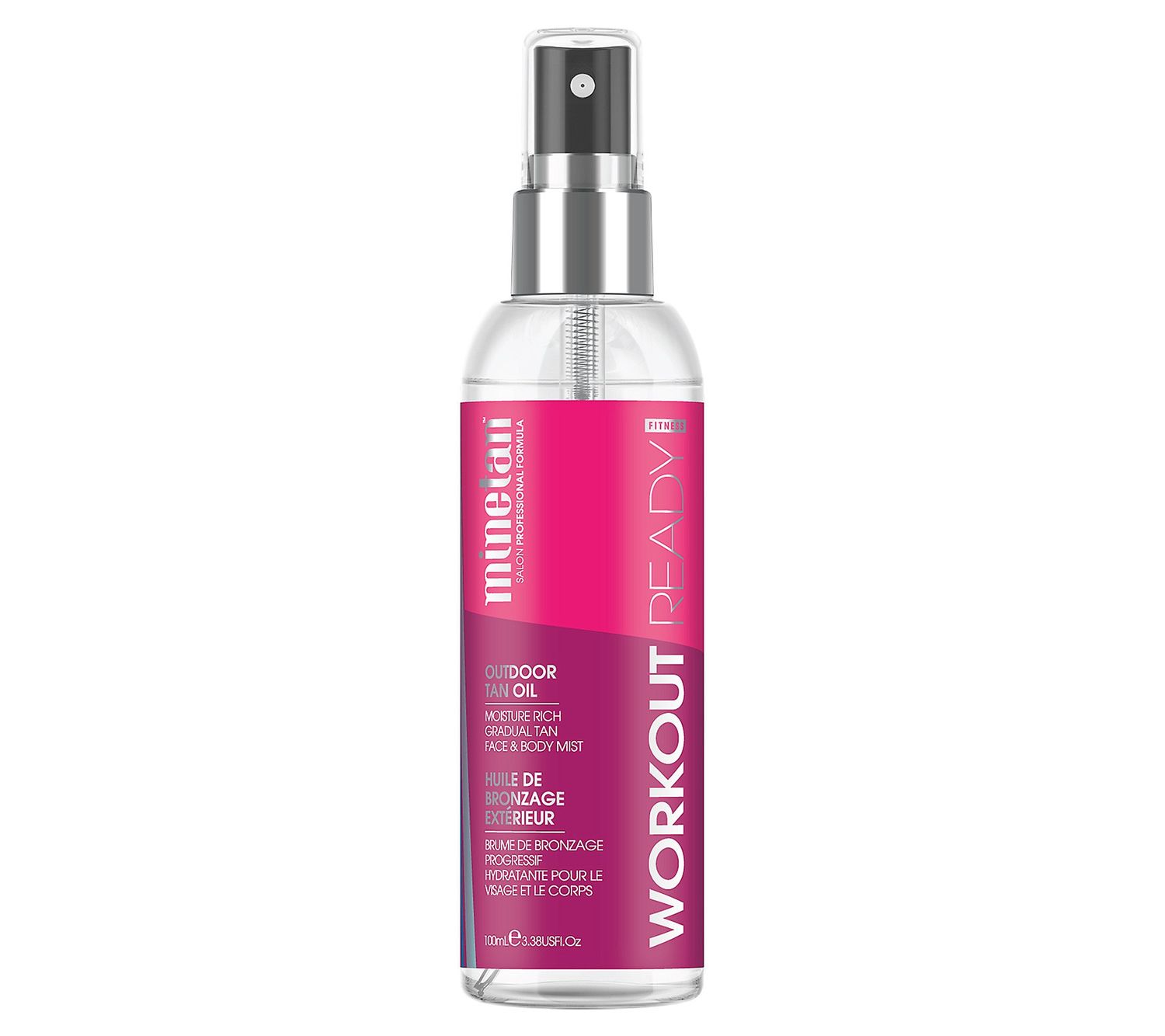 Mine Tan Workout Ready Outdoor Tan Oil 3.38oz