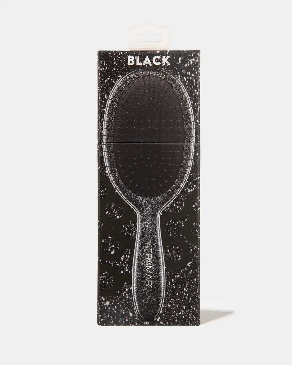Framar Black Glitter - Detangle Brush