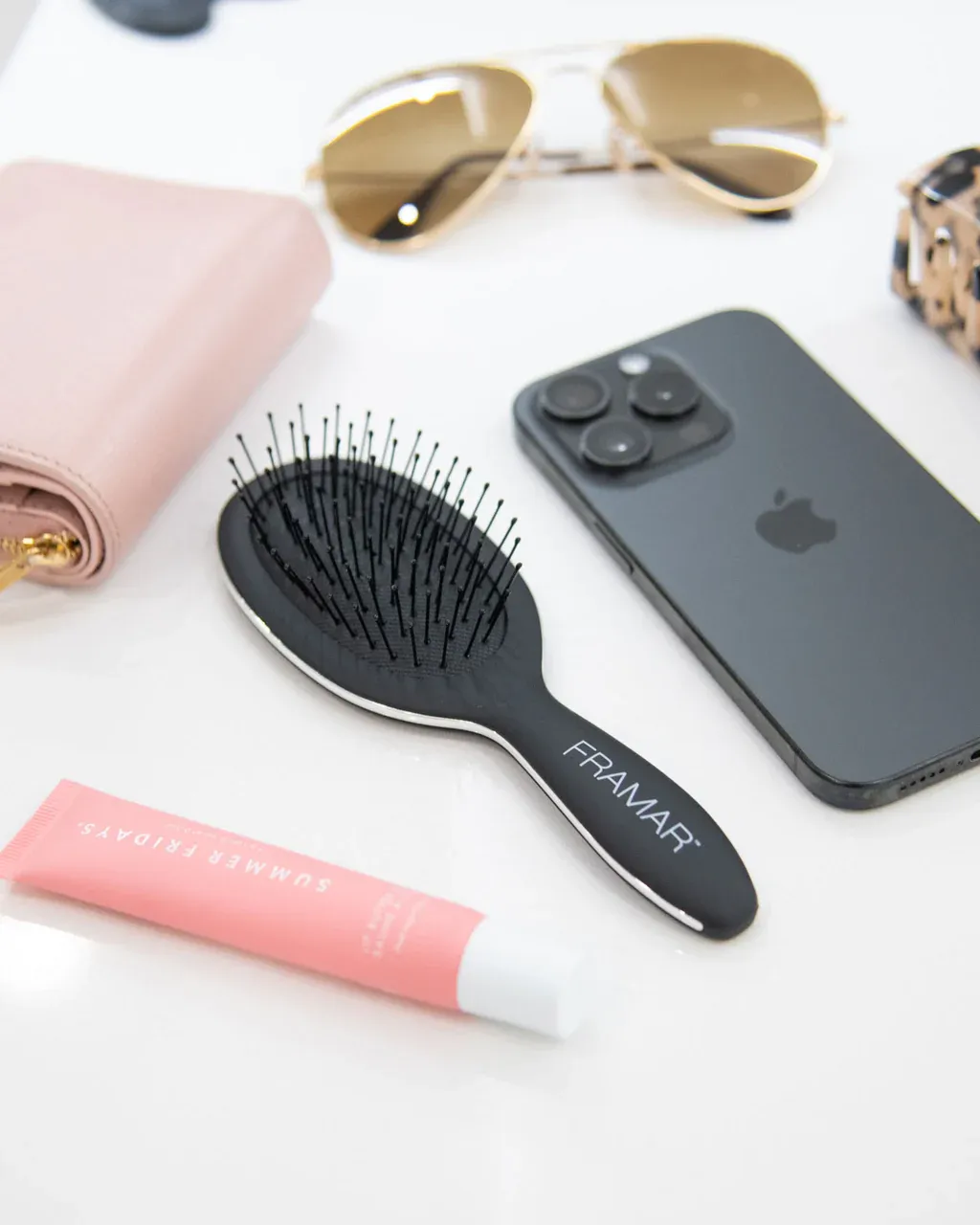 Framar Mini Detangle Brush - Black