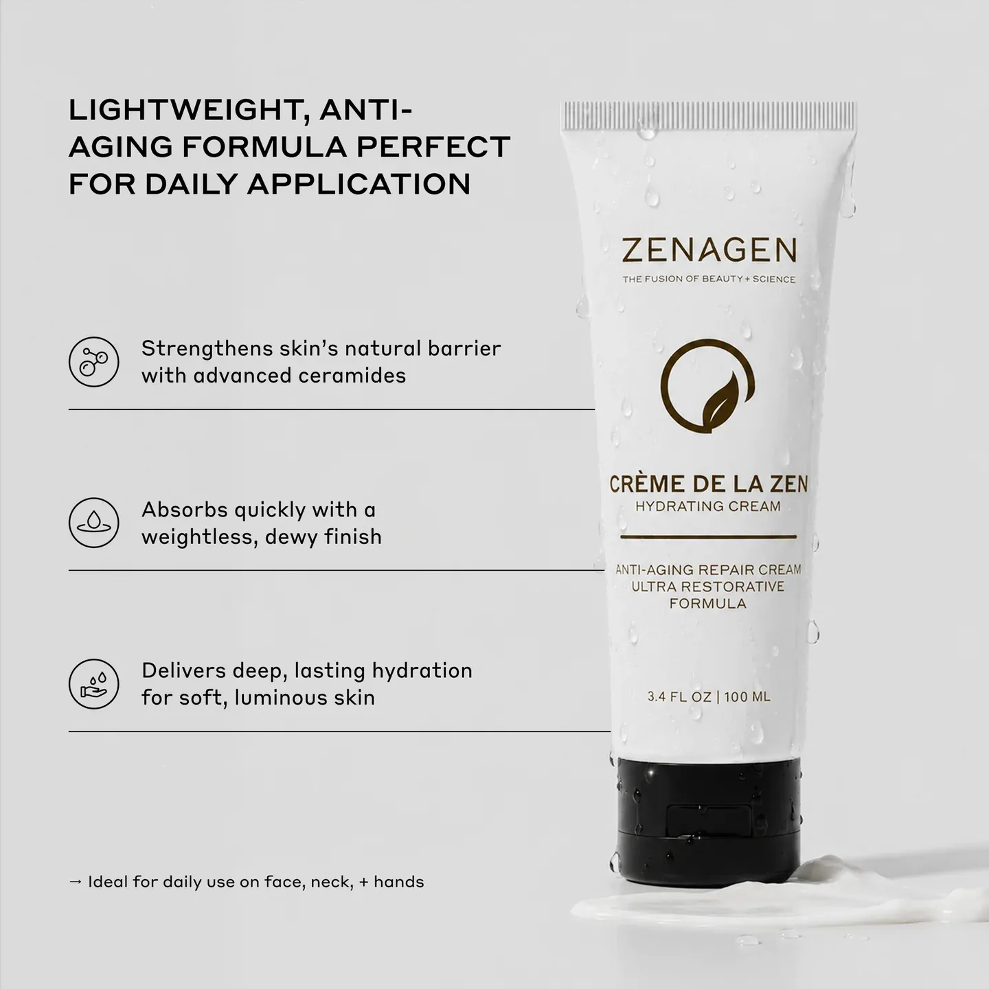 Zenagen Creme De La Zen 3.4oz