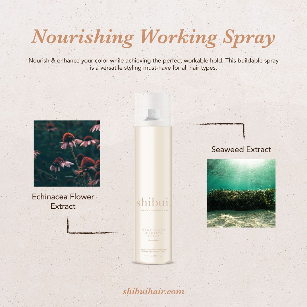 Shibui Nourishing Working Spray, 10oz.