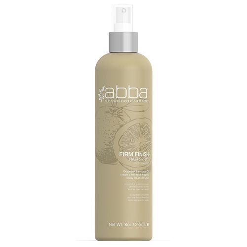 Abba Firm Finish Non Aerosol  Hair Spray 8oz