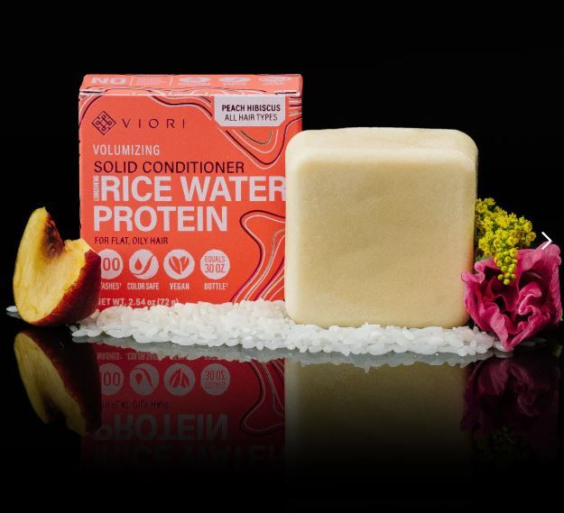 Viori Peach Hibiscus Conditioner Bar