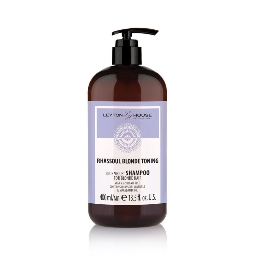 Leyton House Rhassoul Blonde Toning Shampoo 13.5oz