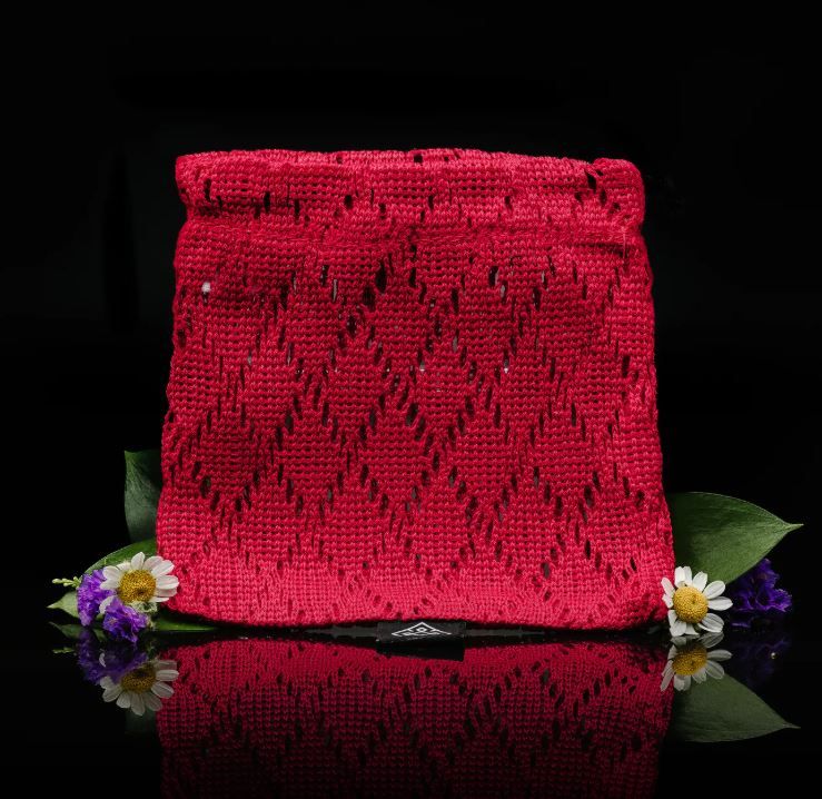 Viori Pink Shower Soap Bag