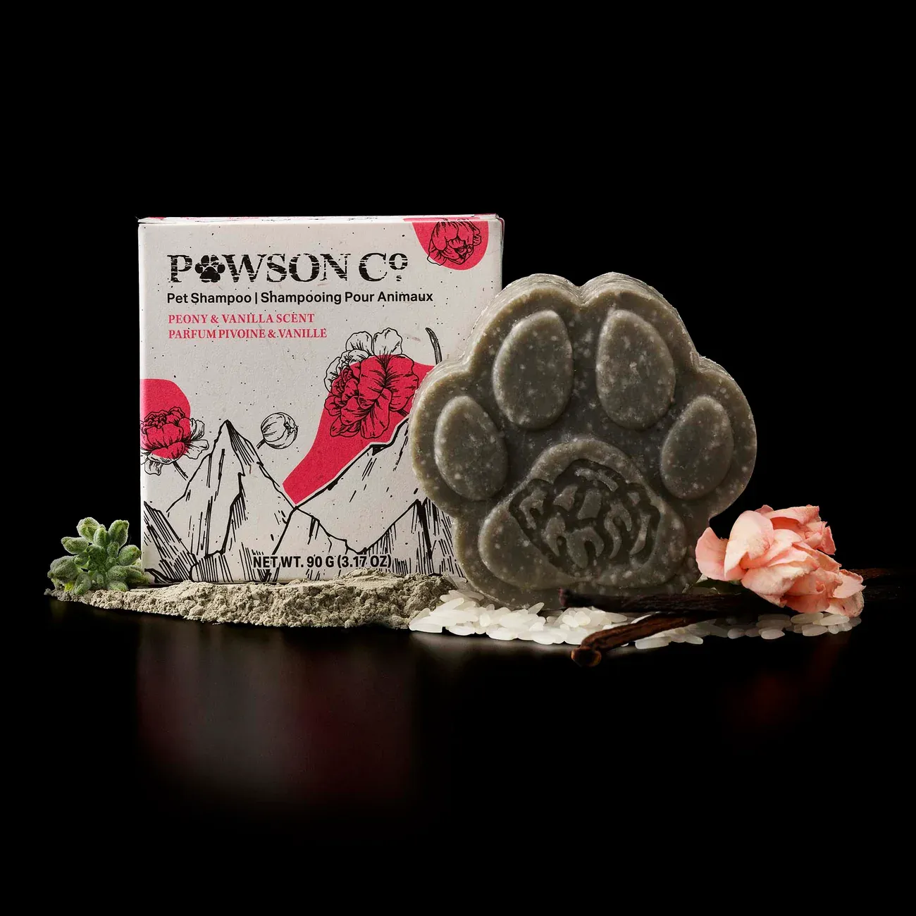Viori Pet Shampoo Bar Peony &amp; Vanilla Orchid