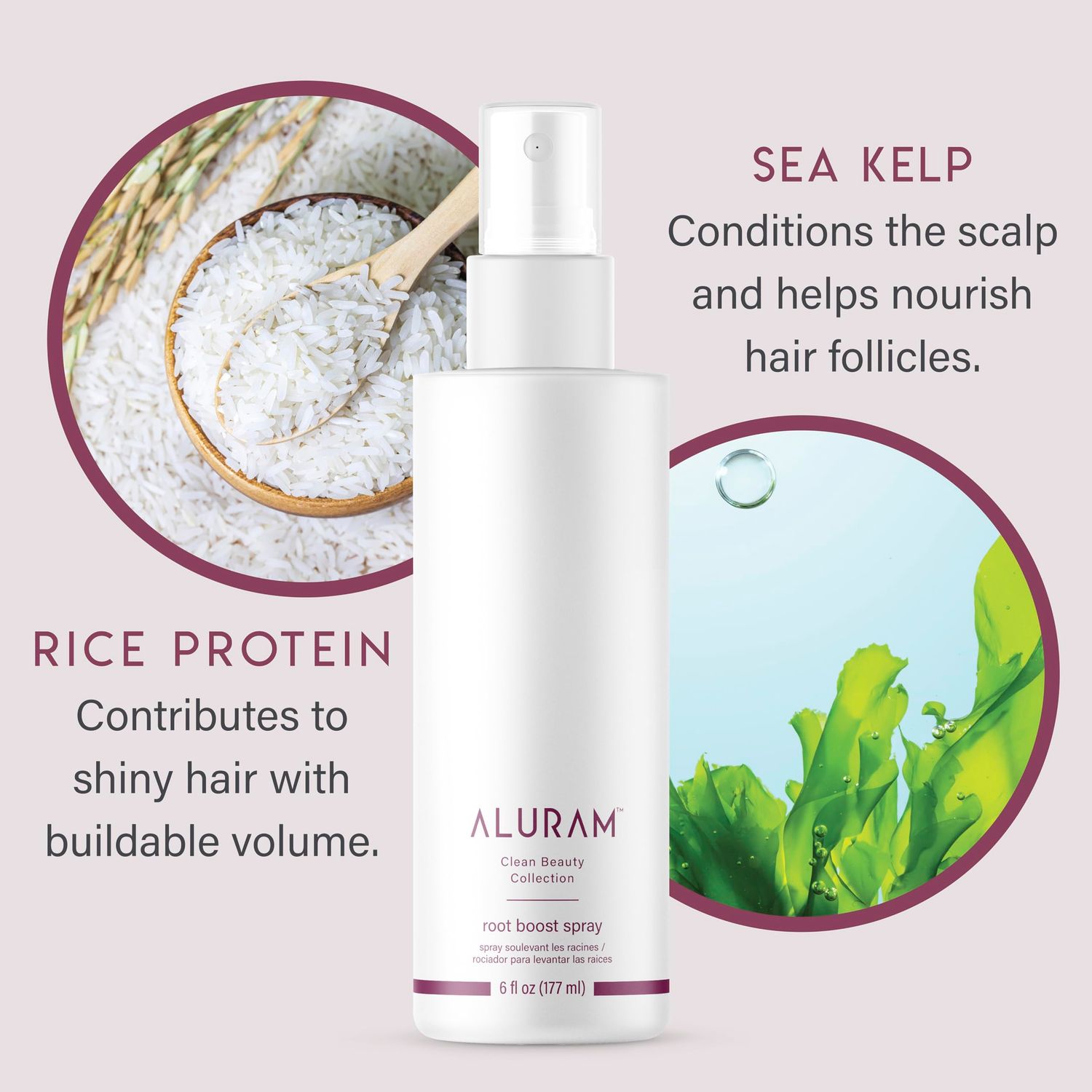 Aluram Root Boost Spray 6oz.