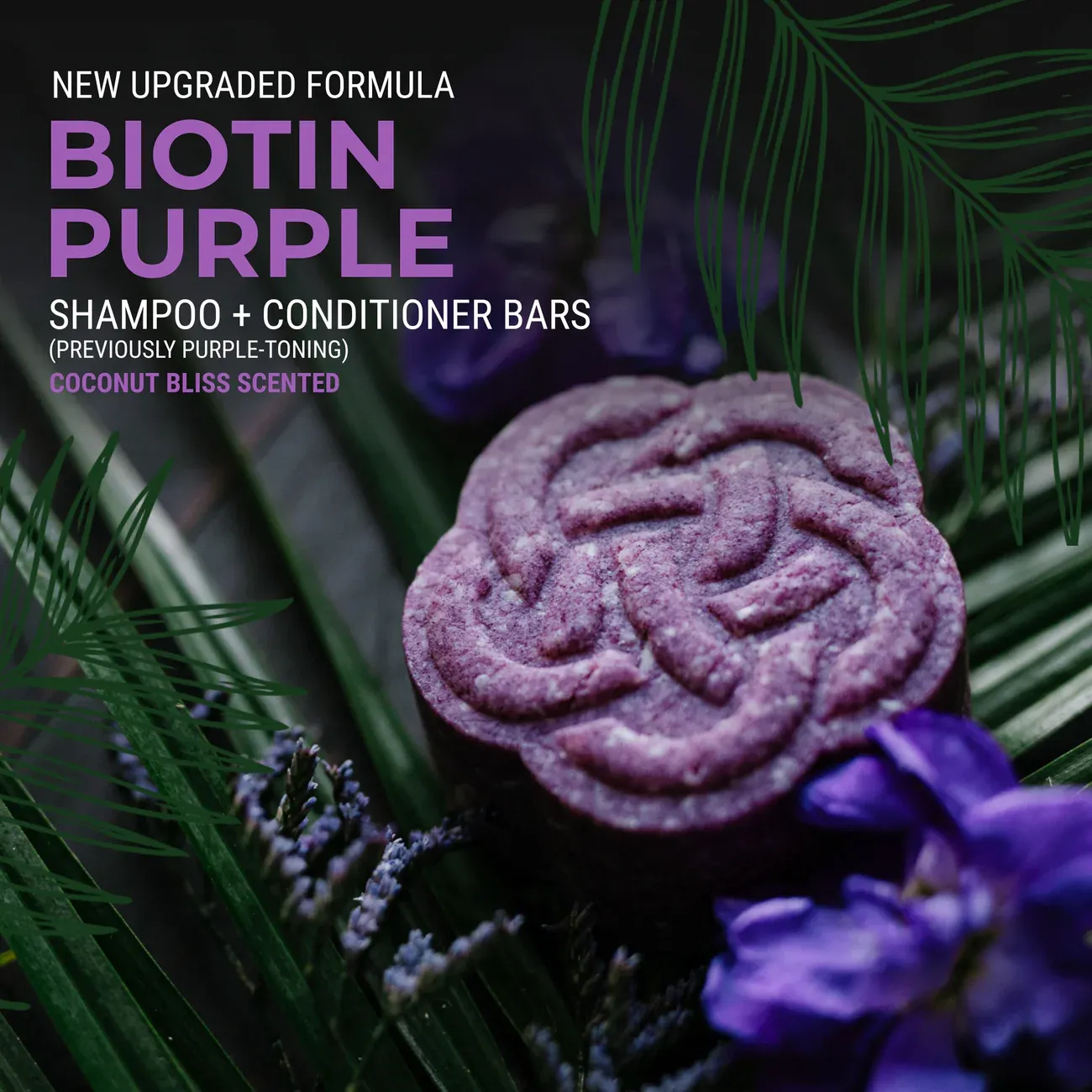 Viori Biotin Purple Shampoo Bar
